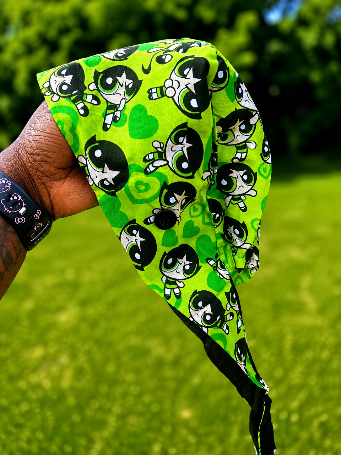 Green PPG Scrub Cap