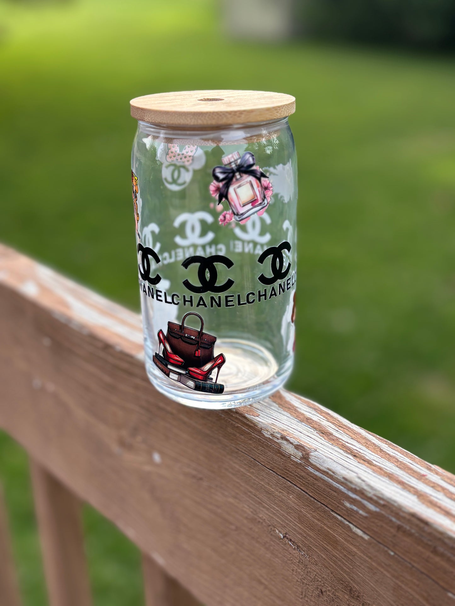C Designer Glass Cup
