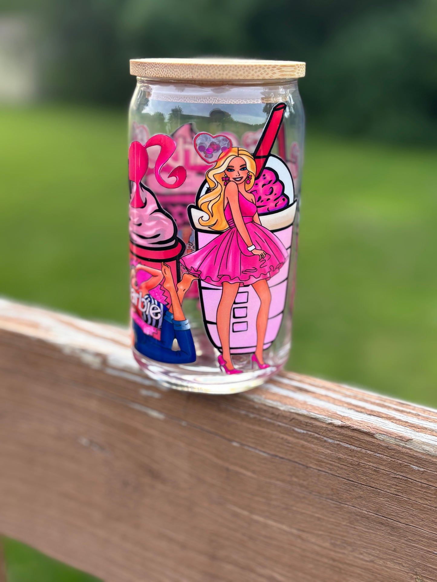 Barbie Glass Cup