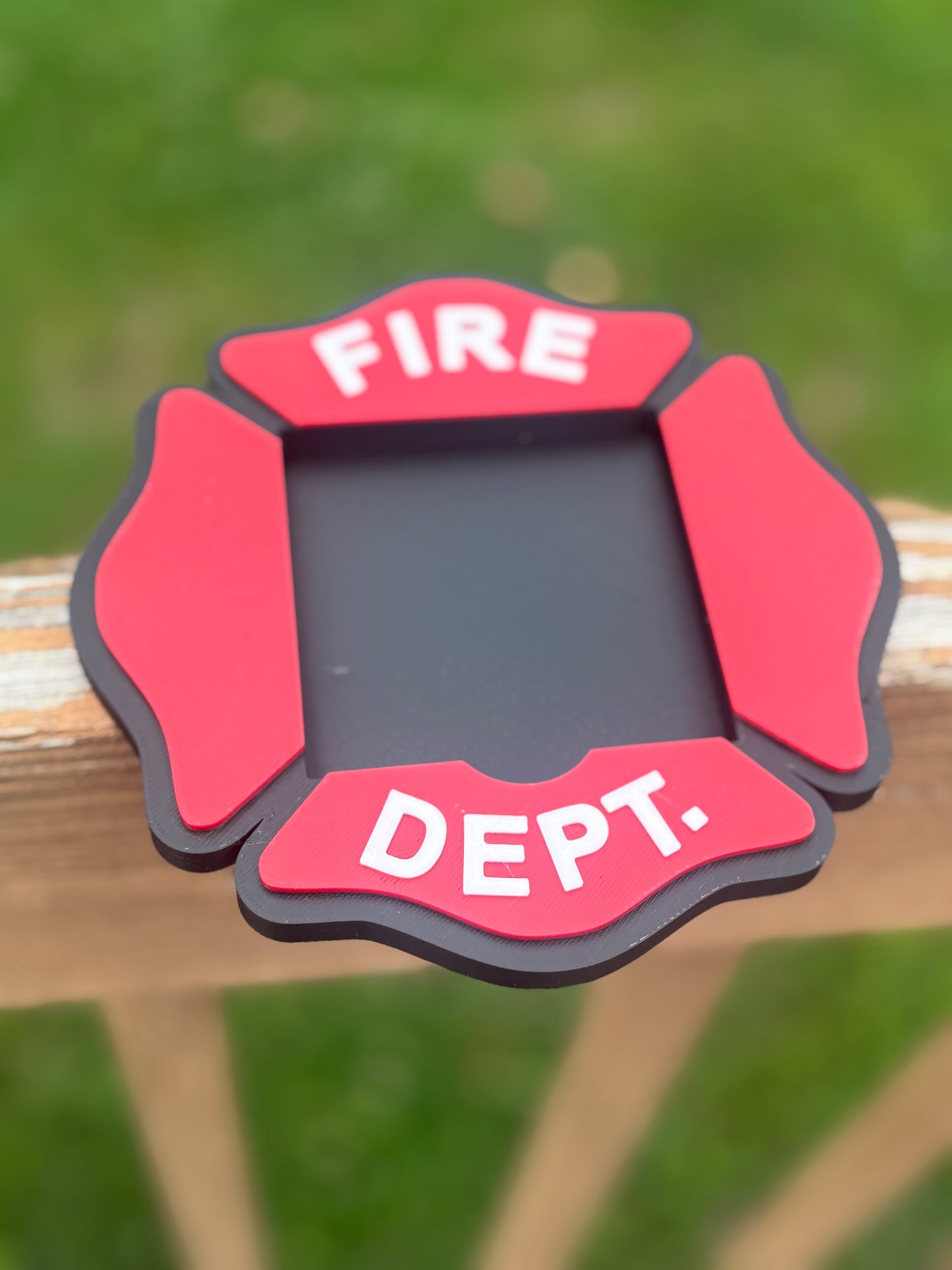 Fire Dept. Sticky Note Holder