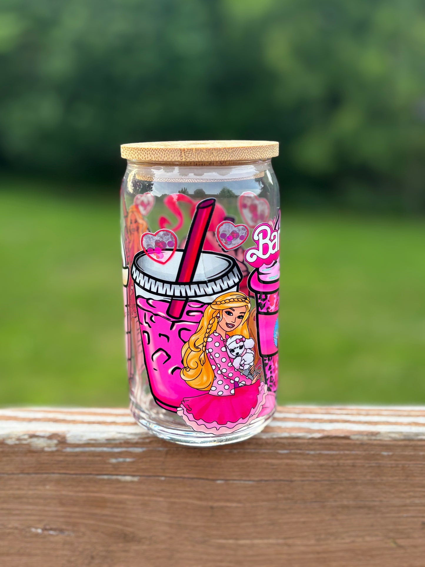 Barbie Glass Cup