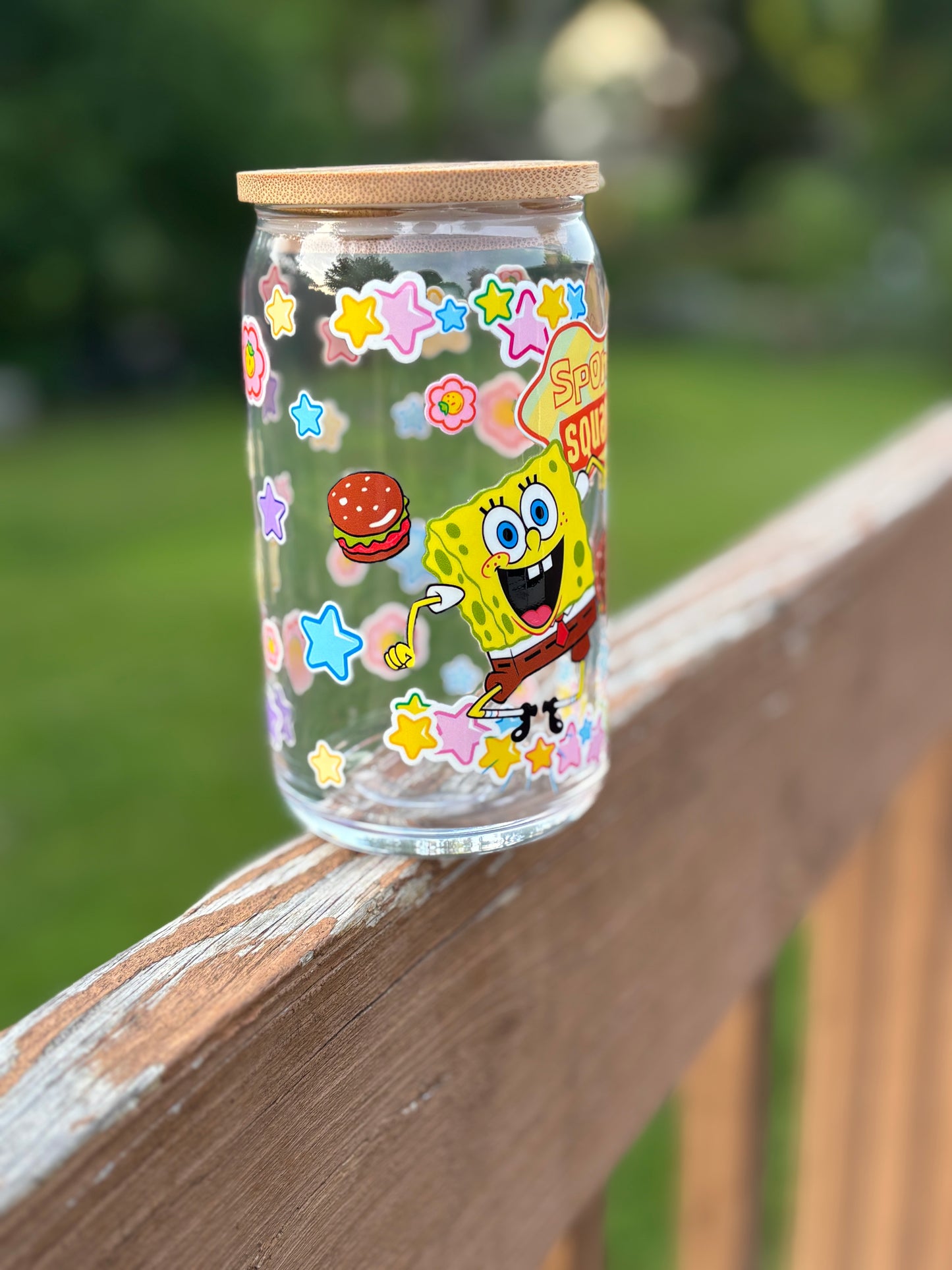 Spongey Glass Cup