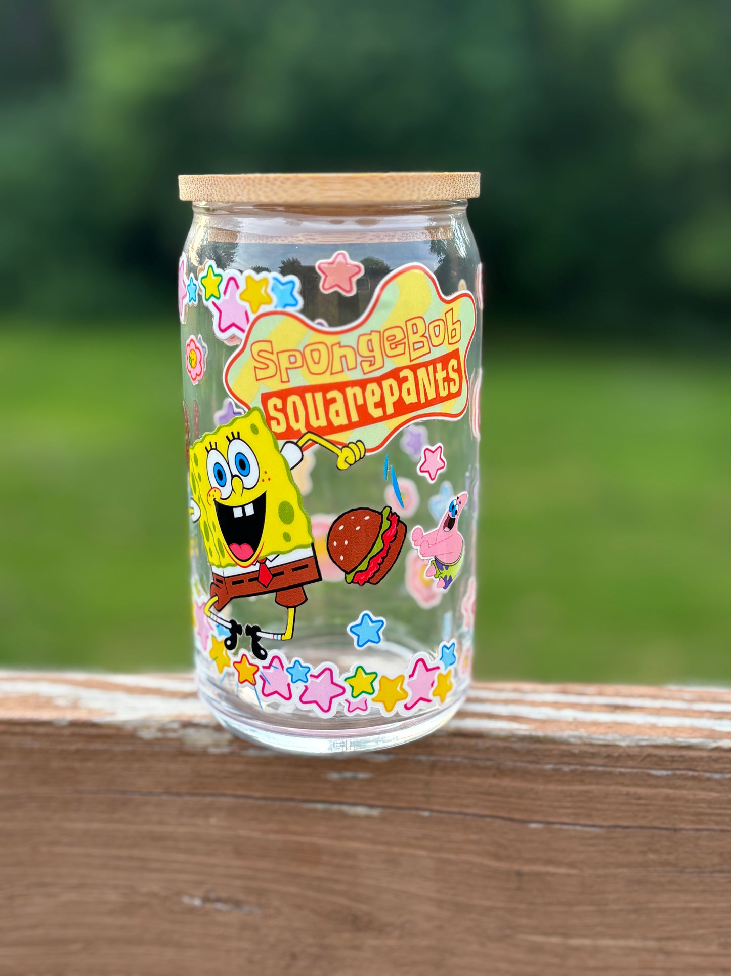 Spongey Glass Cup