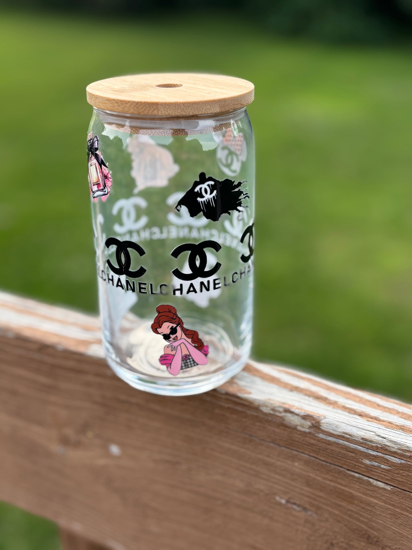 C Designer Glass Cup