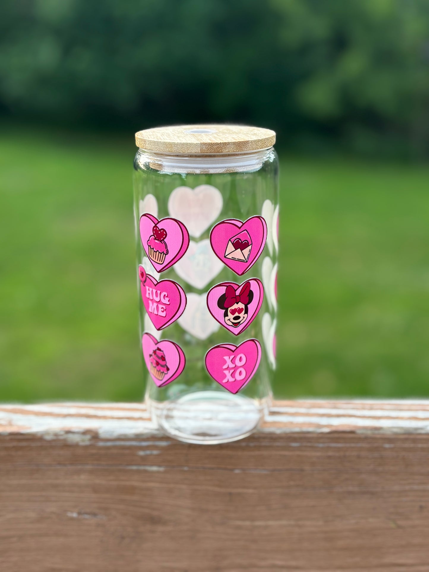 Hug Me Glass Cup