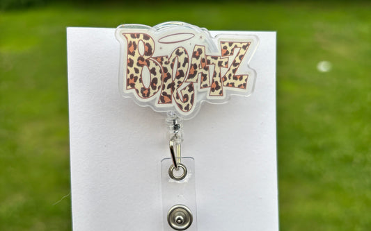 Leopard Badge Reel