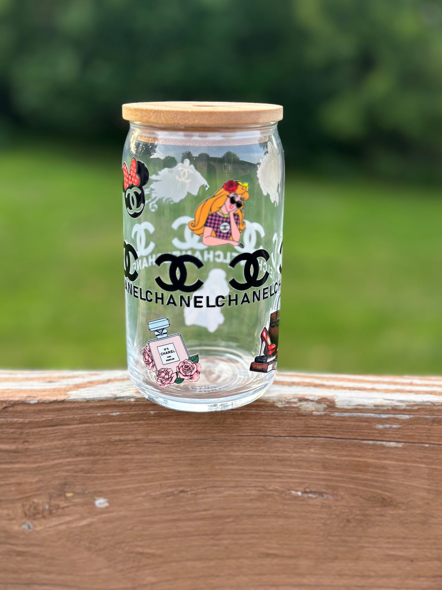 C Designer Glass Cup