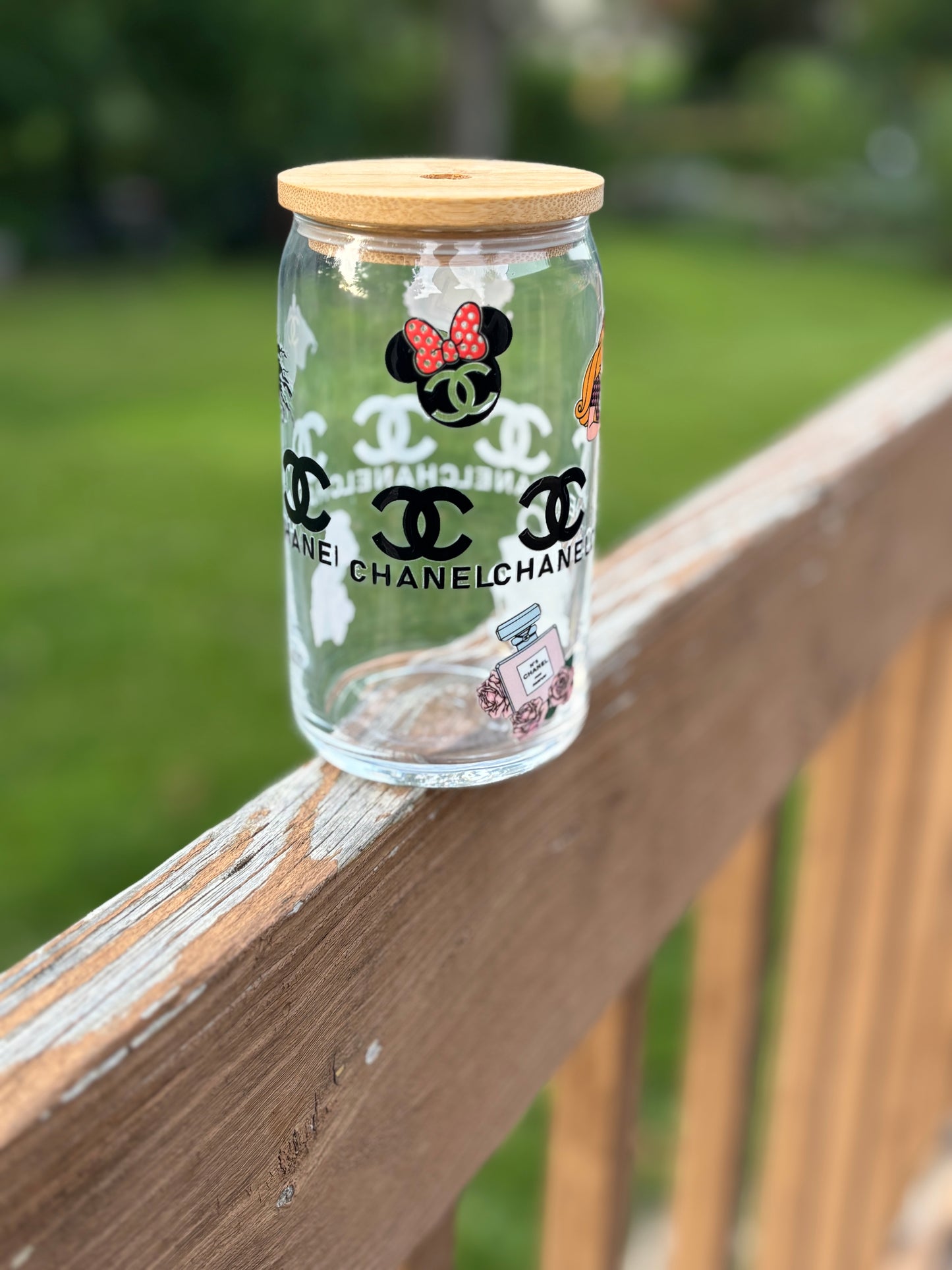 C Designer Glass Cup