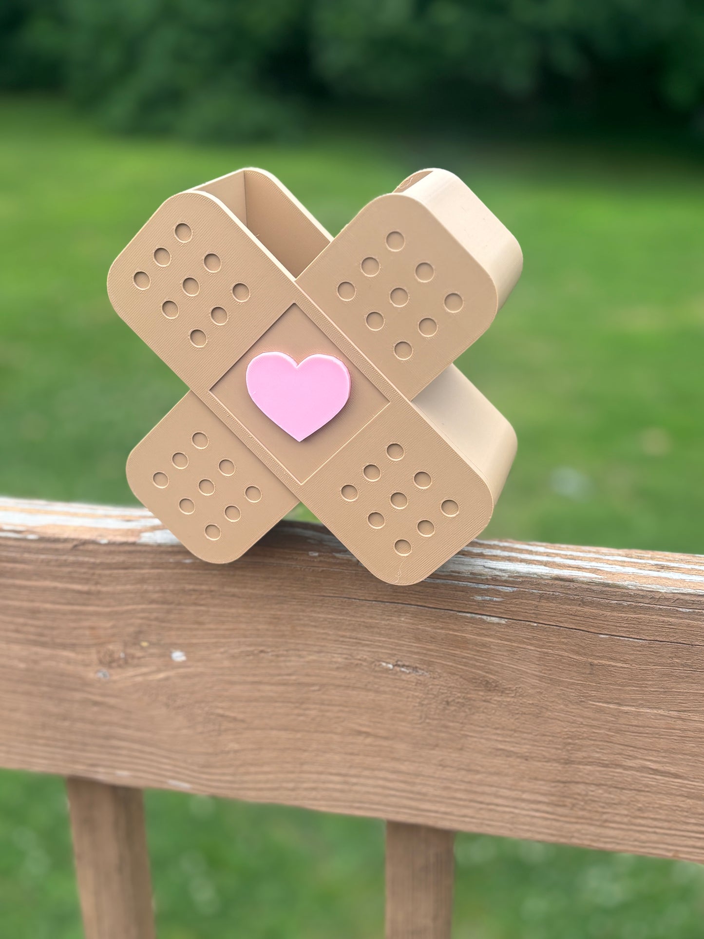 Bandaid Pen Holder