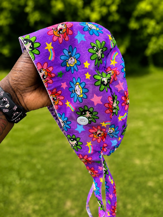 Purple PPG Scrub Cap